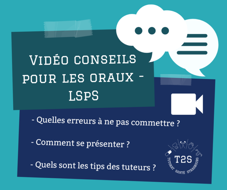 Vidéo Conseils Pour Les Oraux Lsps • Tutorat Santé Strasbourg